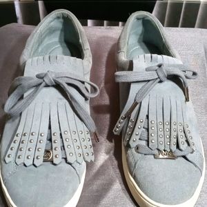 Michael Kors authentic light blue suede sneaker